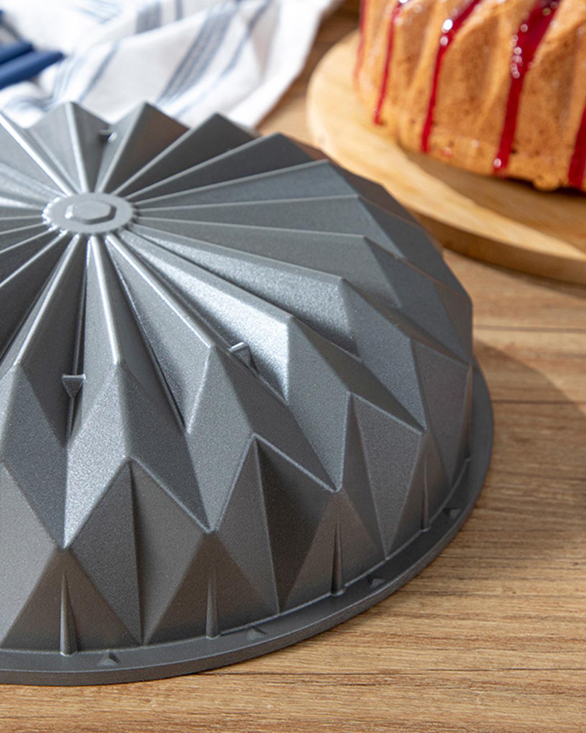 Pyramid Форма За Кекс Алуминиева Отливка, Сиво, 26 Cm