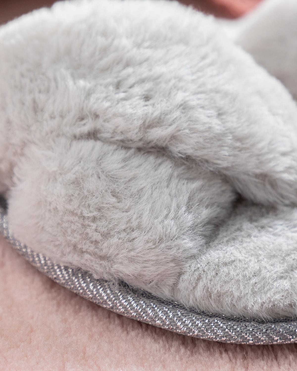 Rabbit Домашни Чехли Жена Плюш 36-37 Сив