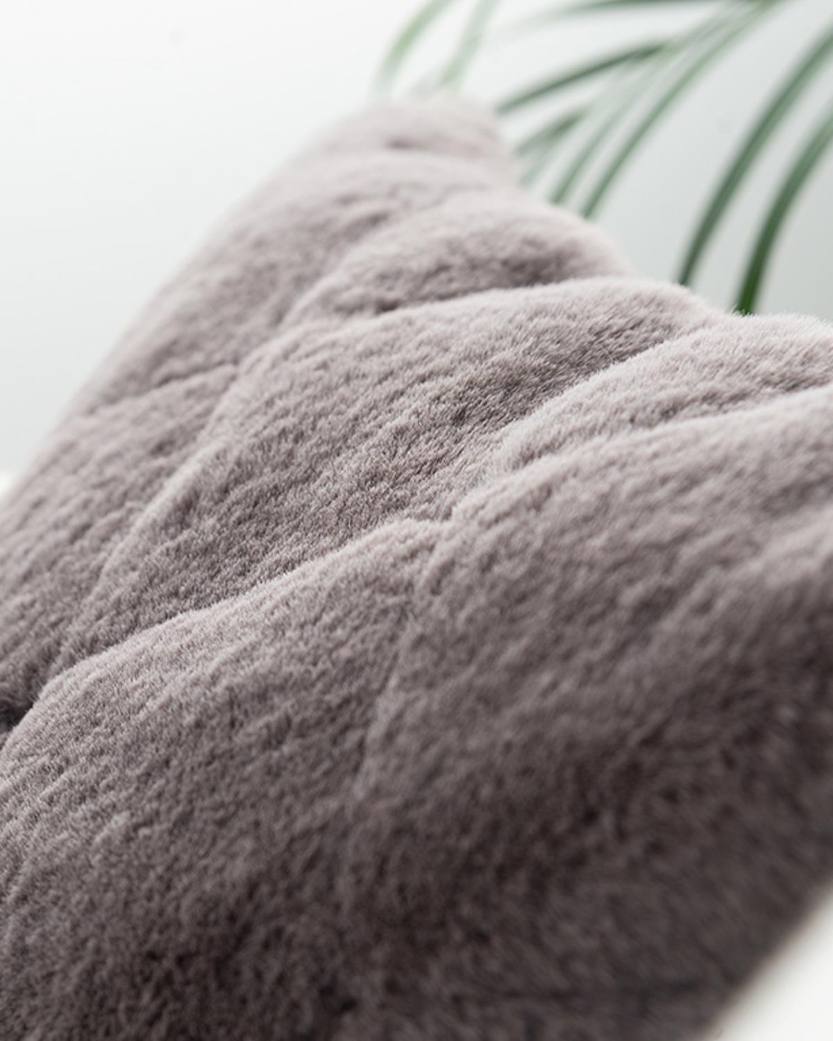 Rabbit Декоративна Възглавница Плюш 45x45 см Дамсон