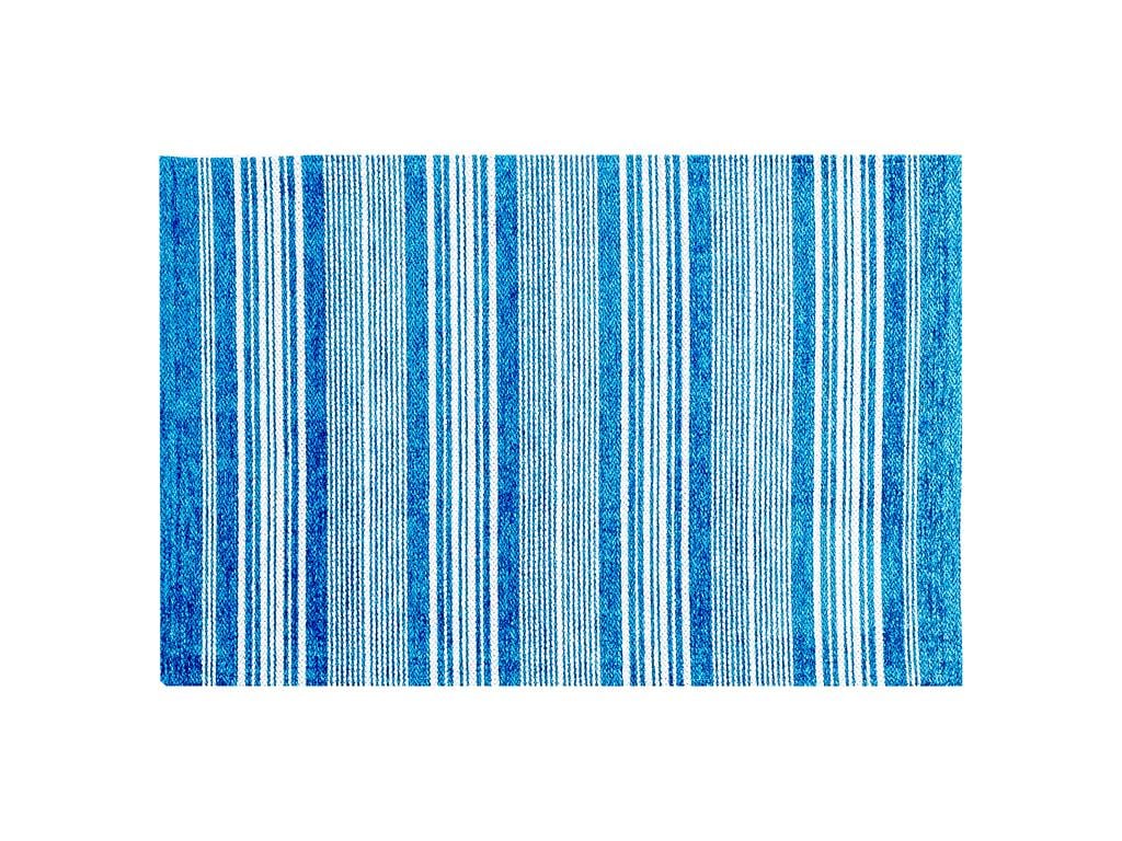 Rainbow КИЛИМ Нехлъзгаща се Шенил Dark Blue