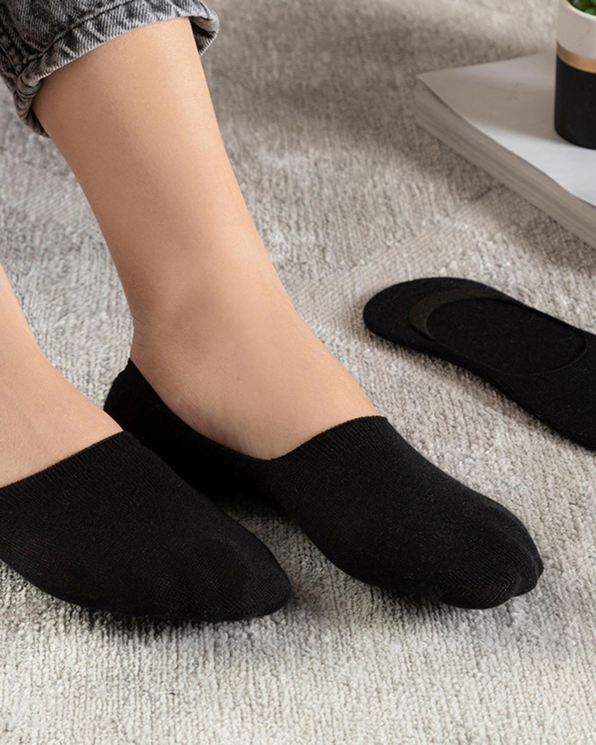 Regular Лот Чорапи Дамски 2 бр. Памук Стандартен Черен