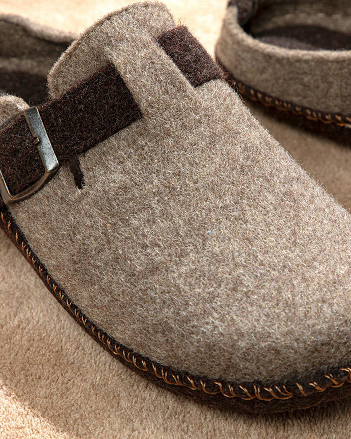 Relax Пантофи За Дома Мъжки, Кафяво, 41