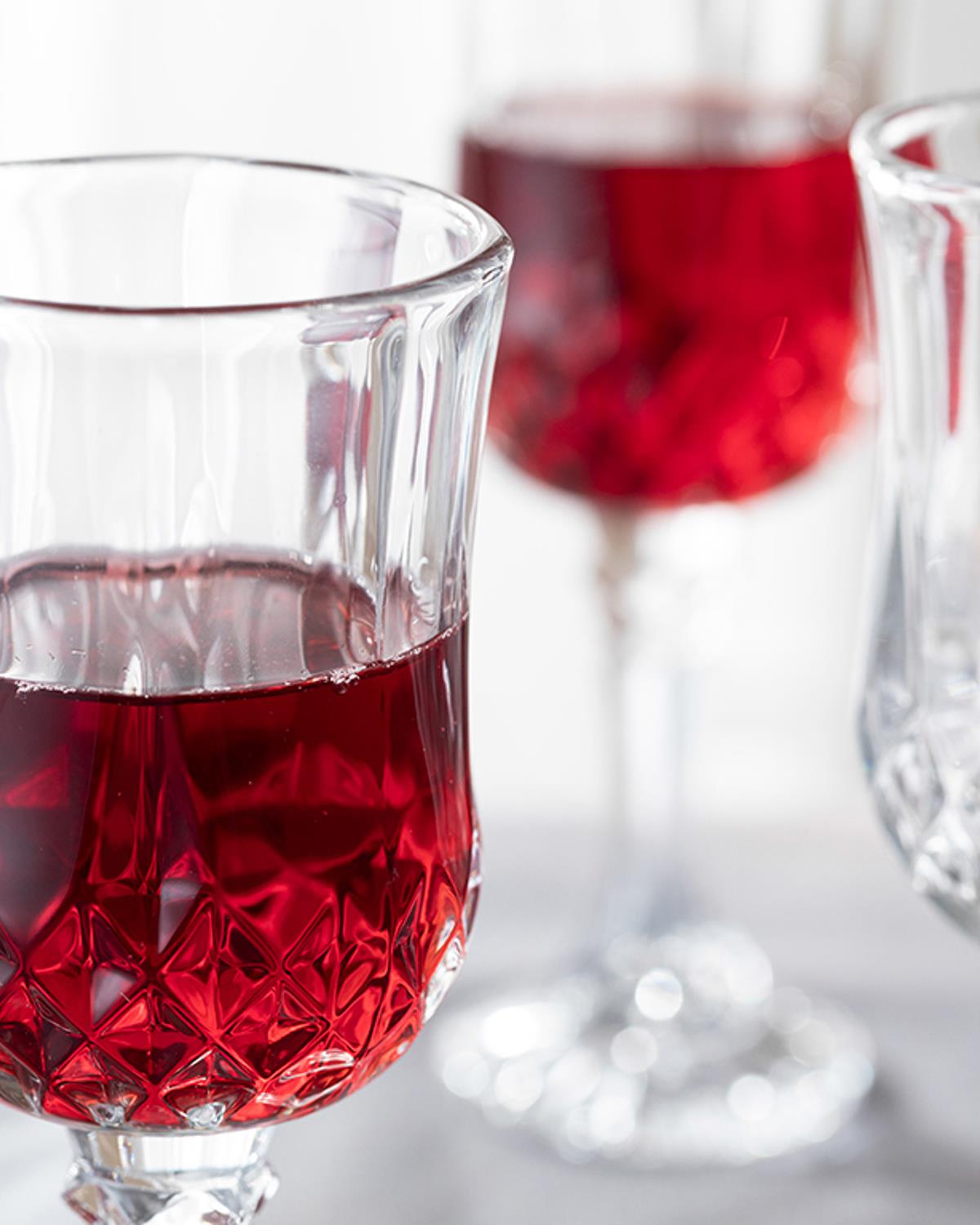 Rich Glass 4 Set Glass 210 ml Transparent