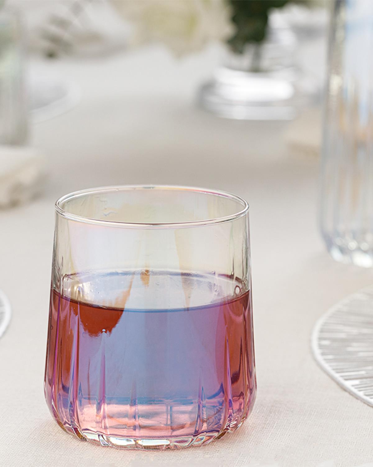 Rio Чаша За Безалкохолно 4 Бр., Стъкло, Цветен, 310 Ml