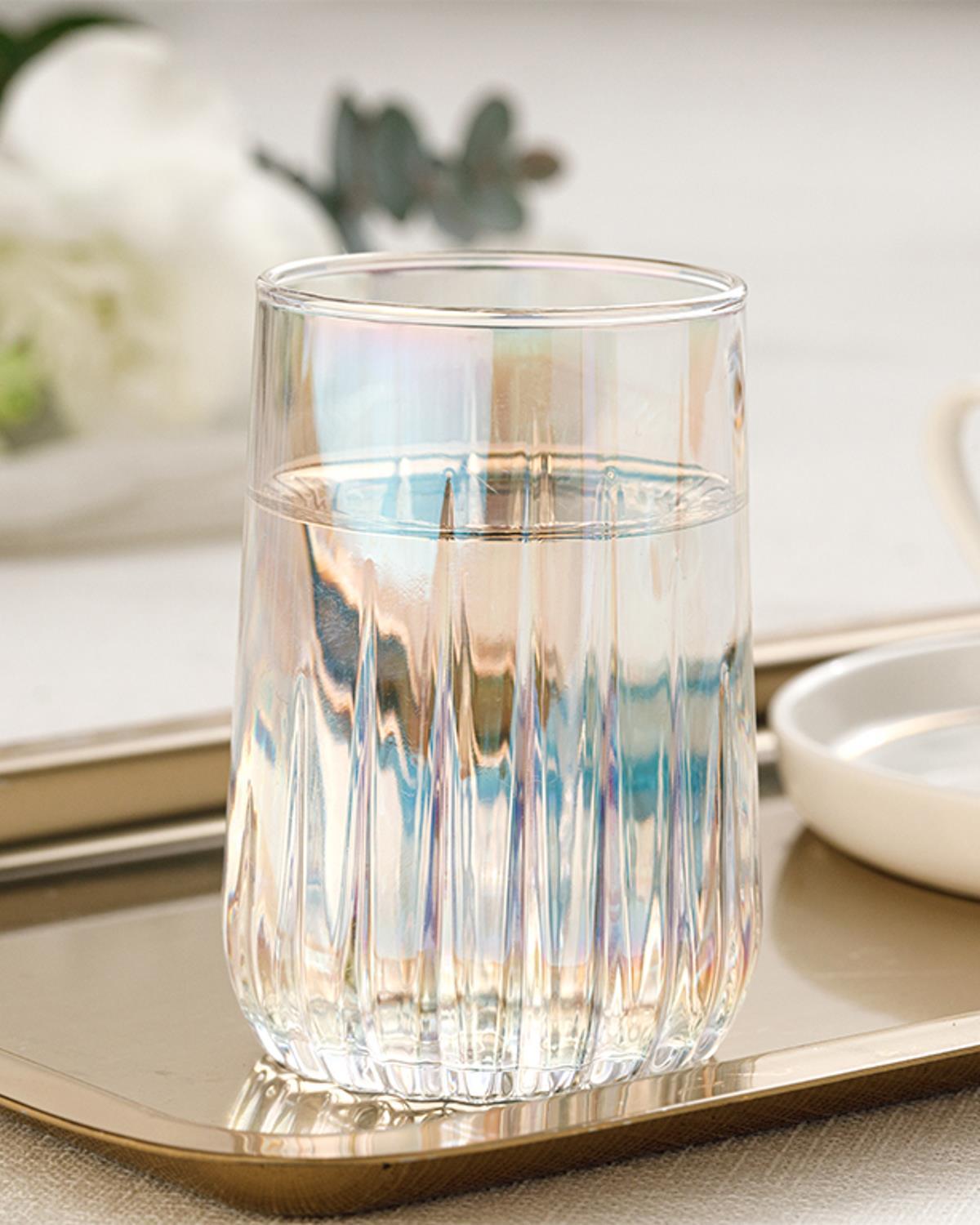 Rio Glass 6 Pcs for Coffee Side Water Glass 135 ml Colored