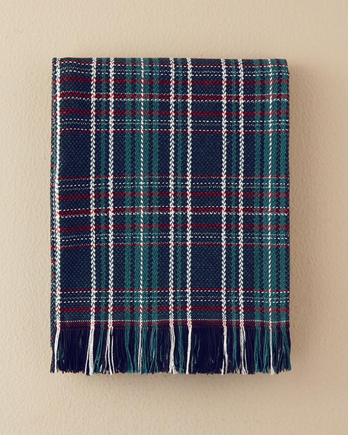 Rita Шал За Диван 130x170 см Тъмнозелен