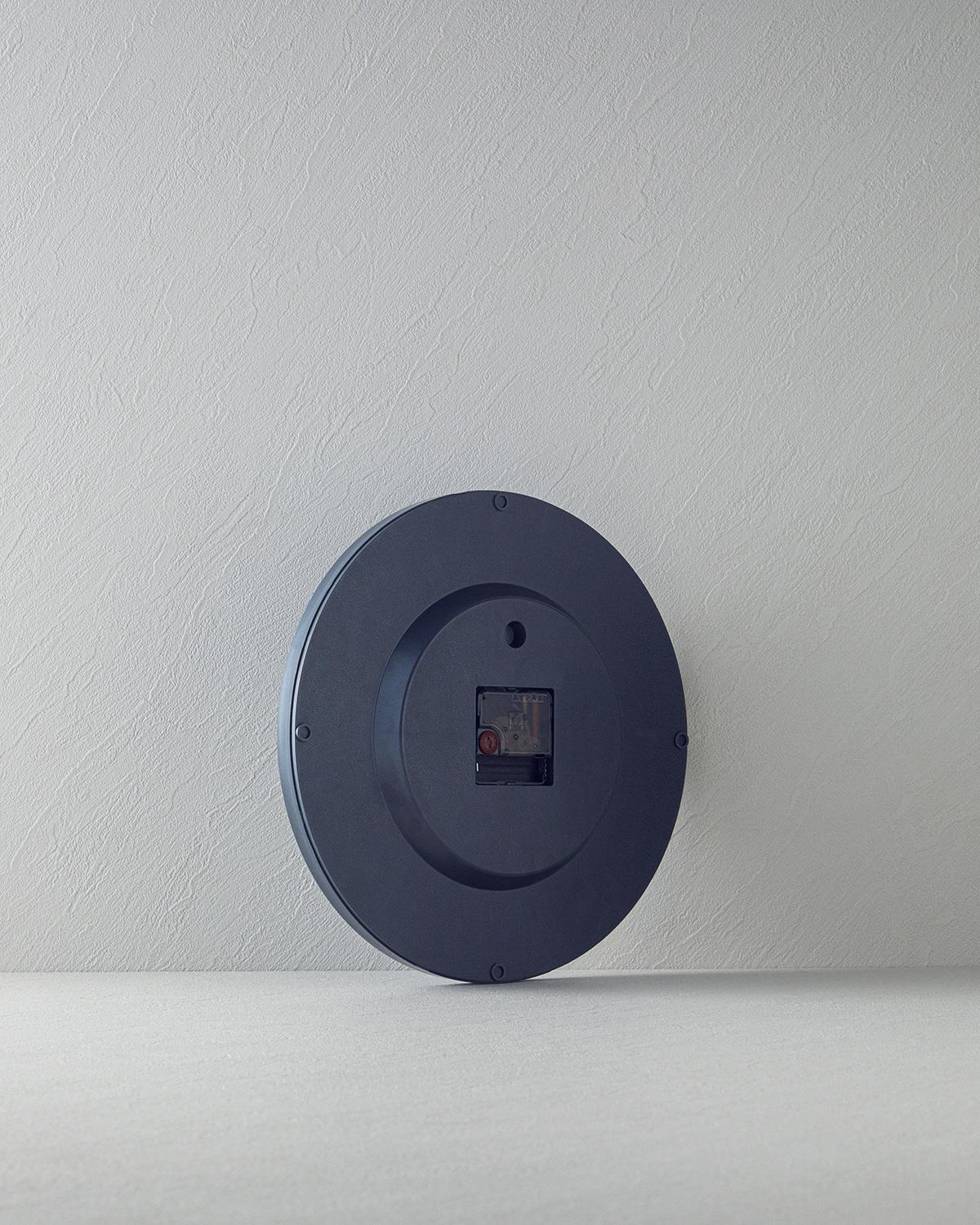 Rita Plastic Wall Clock Green