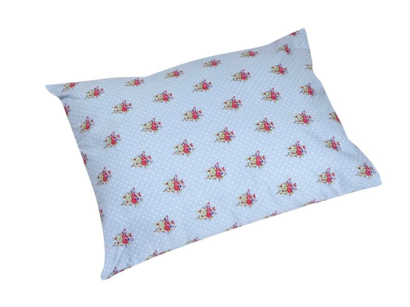 Rose And Dots БЕБЕШКА КЪЛЪФКА ЗА В Памучен 35x45 cm Blue.