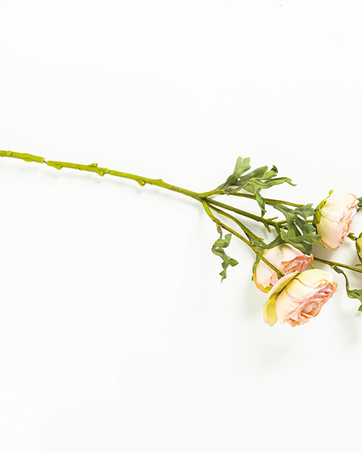 Rose Bouquet Artificial Flower - One Pc 61 cm Cream
