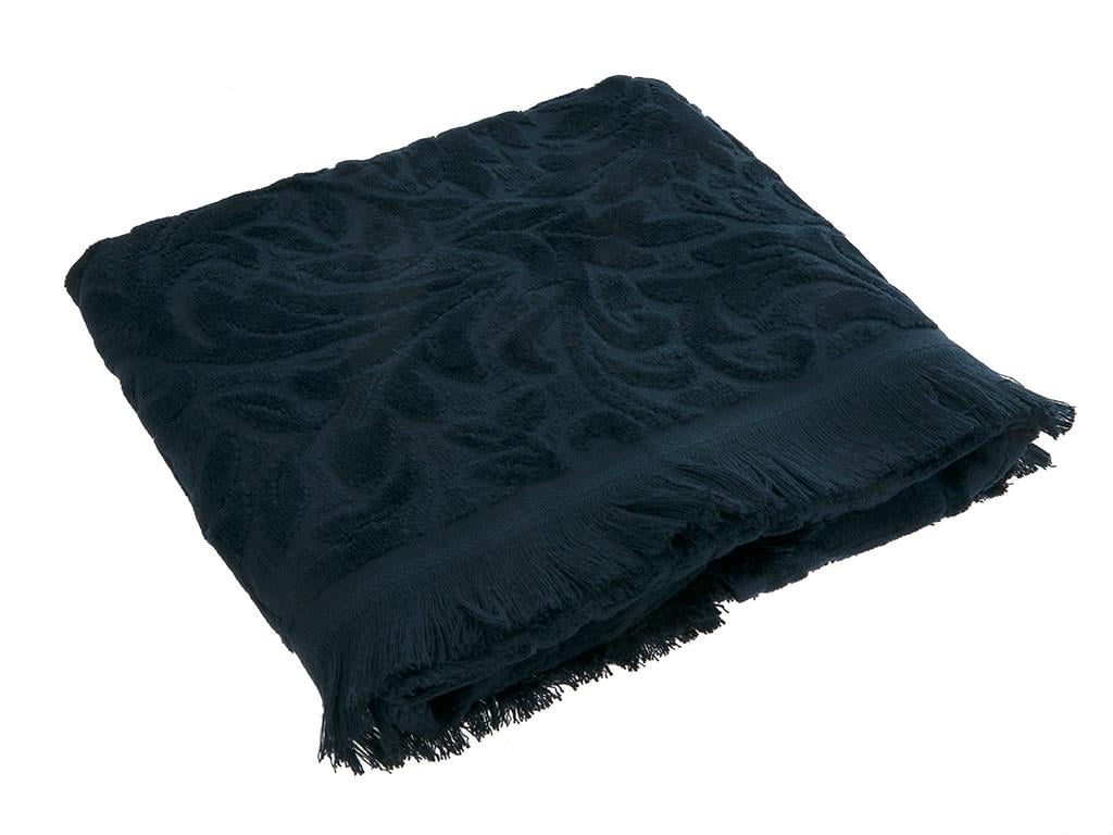Rose Damask ХАВЛИЯ ЗА ЛИЦЕ Жакардово кадифе 50x80 cm Dark Blue