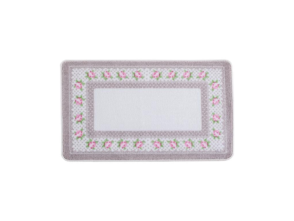 Rose Dots КИЛИМ Нехлъзгаща се Отпечатано 57x90 cm Gray
