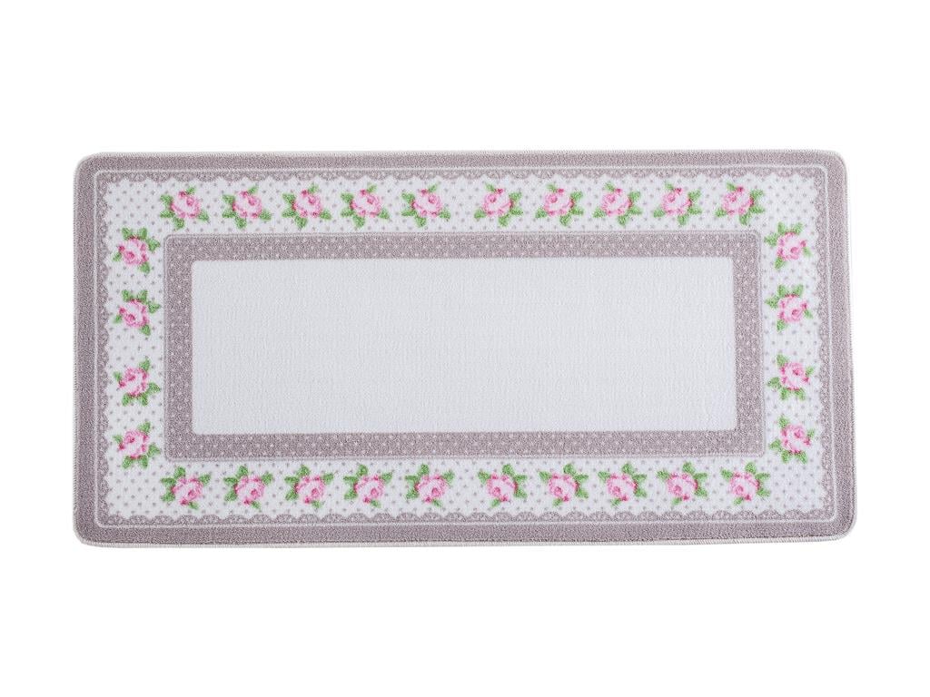 Rose Dots КИЛИМ Нехлъзгаща се Отпечатано 80x150 cm Gray
