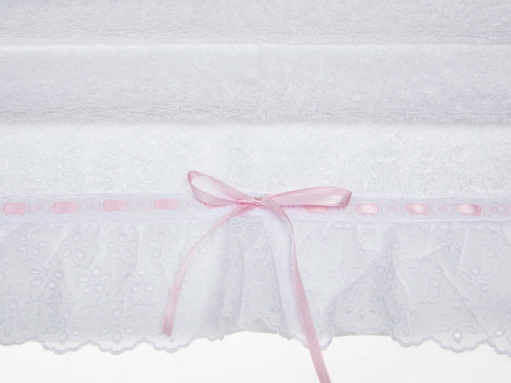 Rose Frill ХАВЛИЯ ЗА ЛИЦЕ Орнаментна лента Орнаментна лента 50x80 cm White