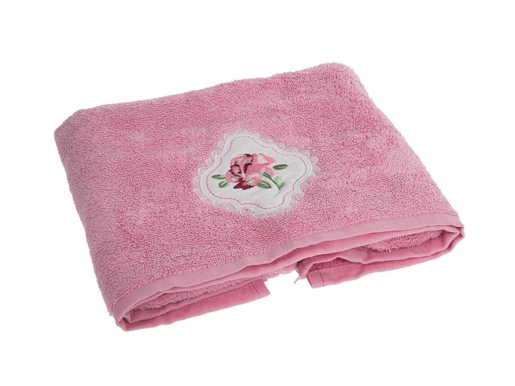 Rose Passion ХАВЛИЯ ЗА ЛИЦЕ Бродирани 50x80 cm Pink
