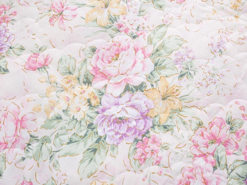 Rose Romance ПОКРИВКА ЗА ЛЕГЛО К Tek Kişilik Памучен 160x240 cm Pink