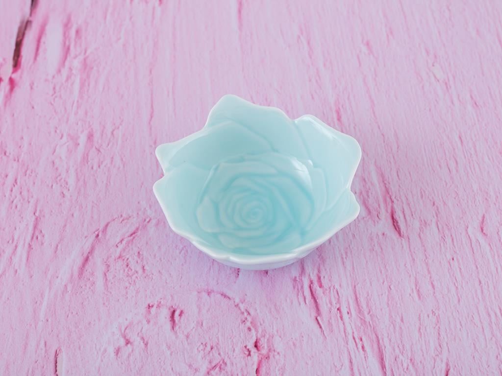 Rose Купа Stoneware 13x13x5 cm Mint
