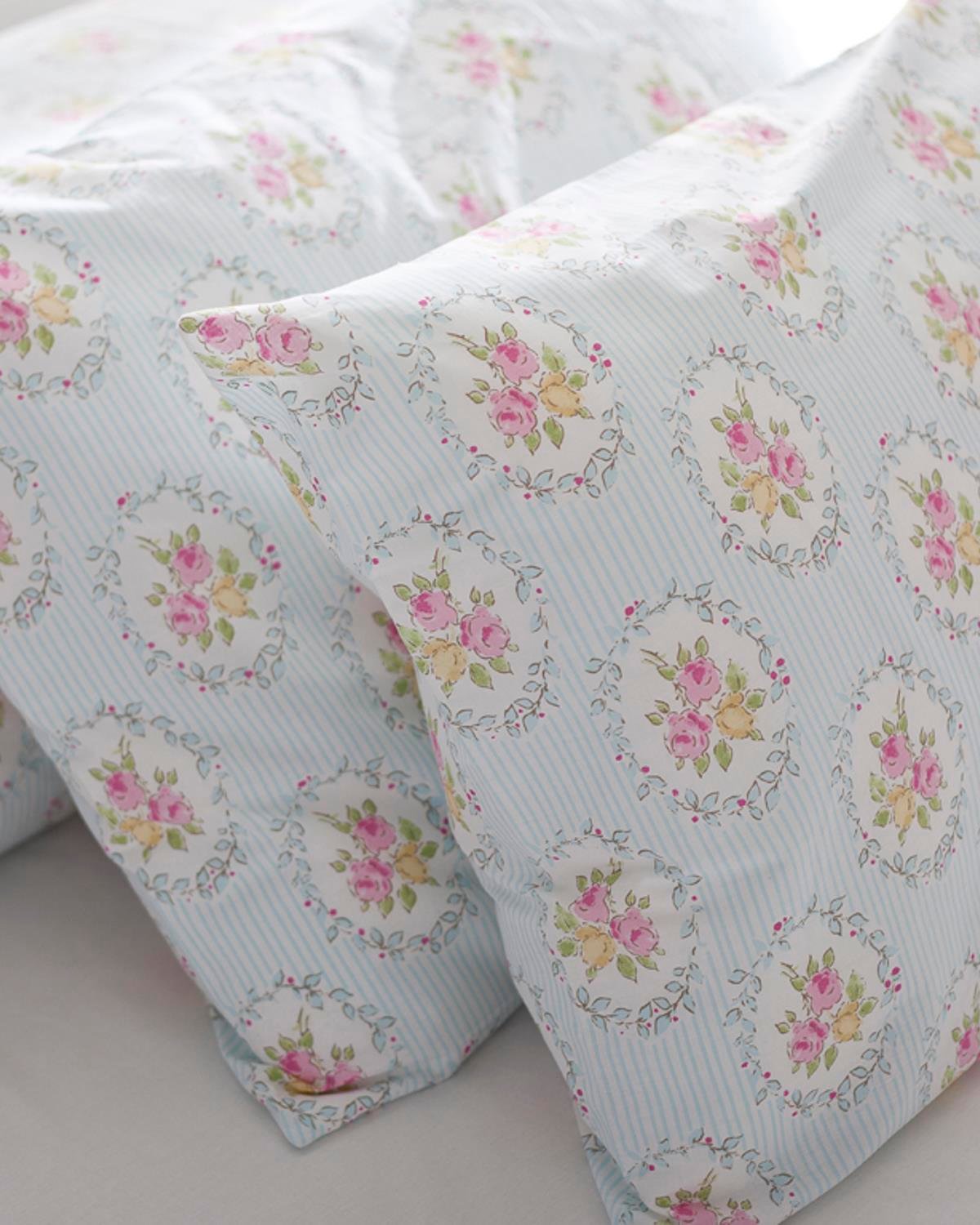 Roselight Калъфка За Възглавница 2 бр. Памучен 50x70 см Тюркоаз