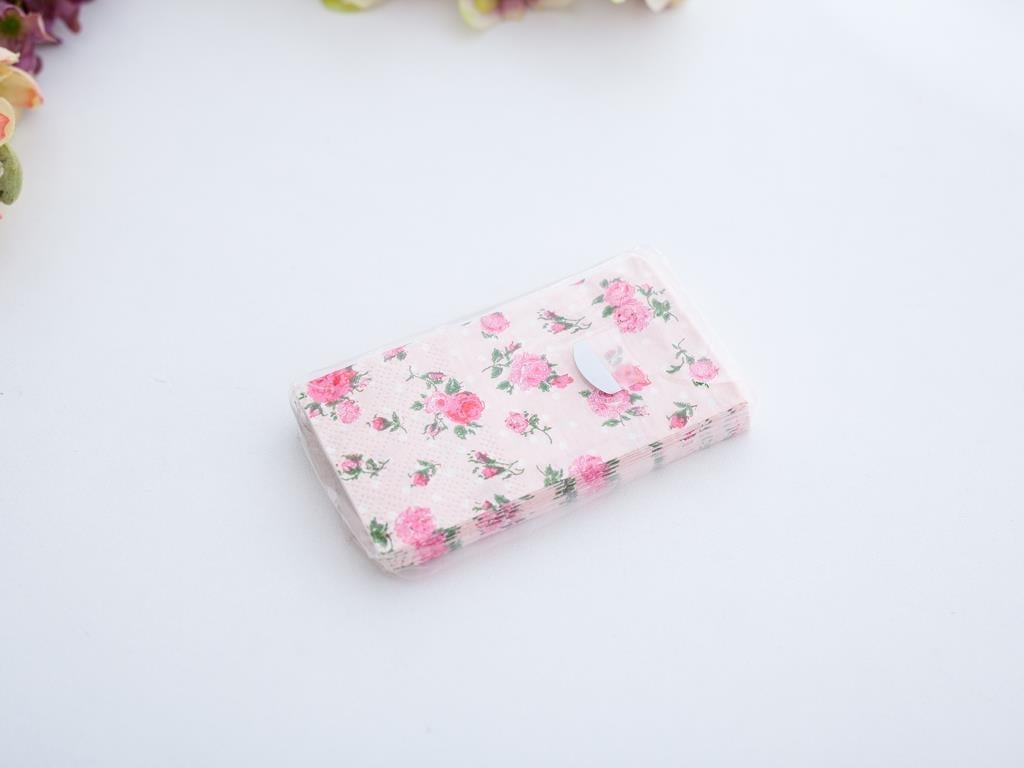 Roses ХАРТИЙНИ САЛФЕТКИ Хартия 21x21 cm Pink