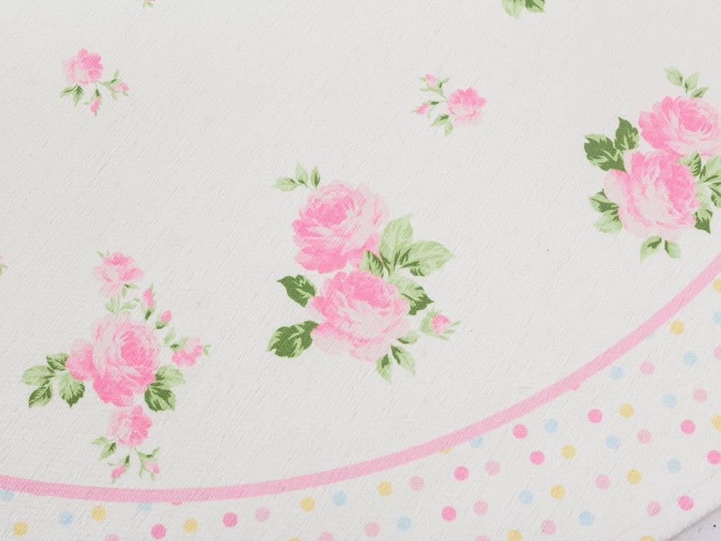Rosey Rosses КИЛИМ Отпечатано 110R Pink