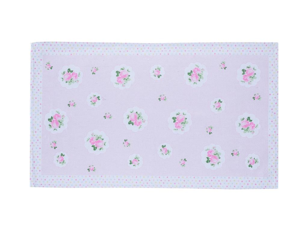 Rosey Rosses КИЛИМ Отпечатано 80x140 cm Pink