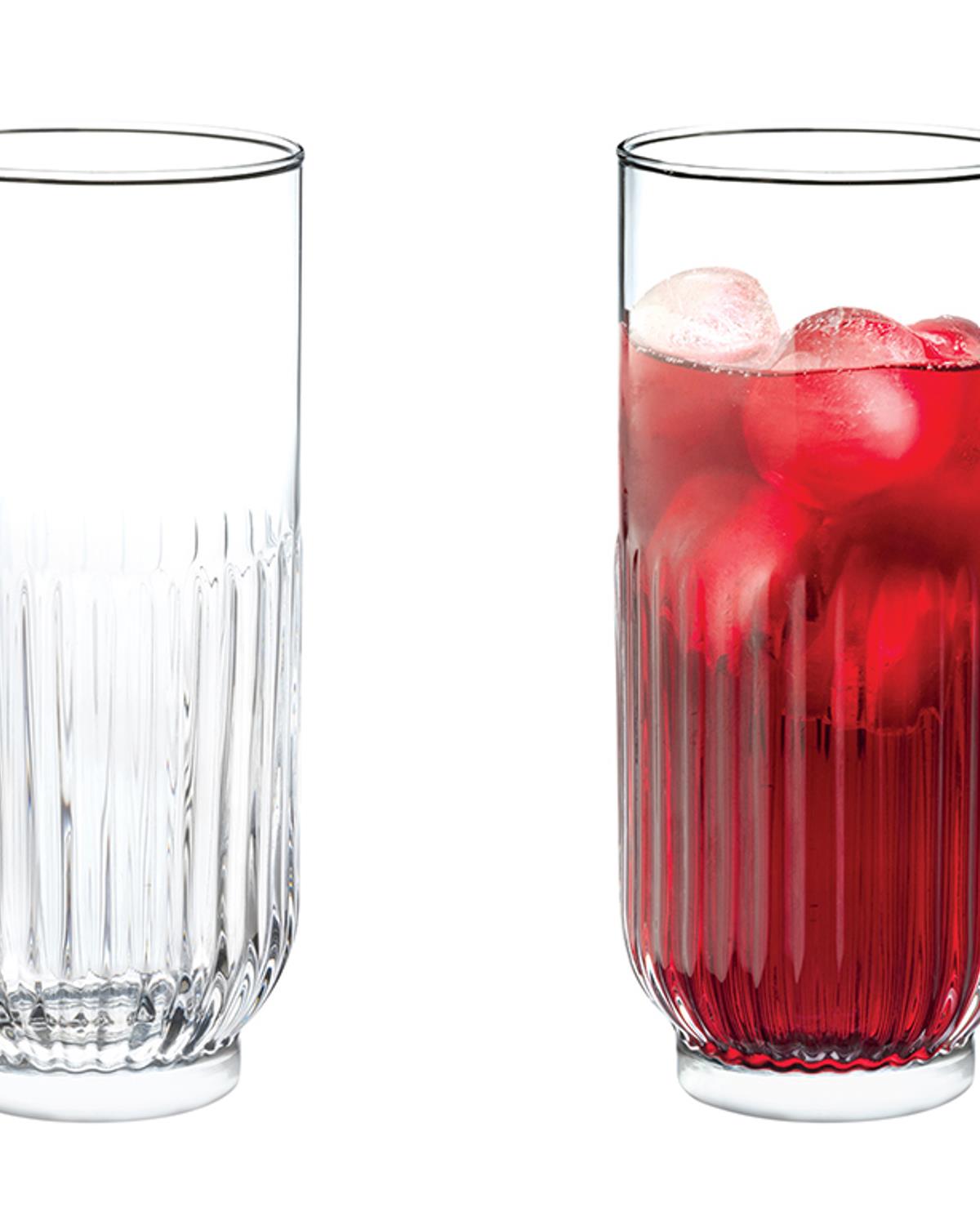 Roso Чаша За Безалкохолно 3 Бр., Стъкло, Прозрачен, 395 Ml