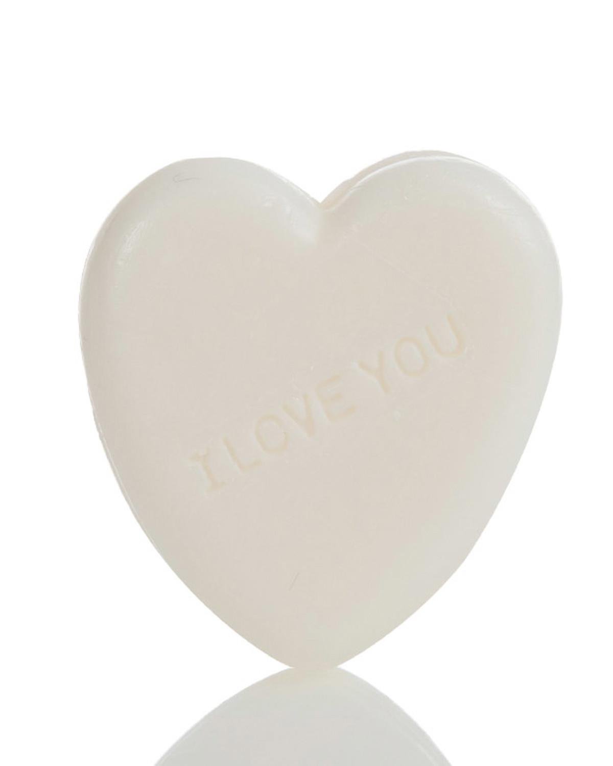 Rosy Сапун С форма на сърце 60 г Бял