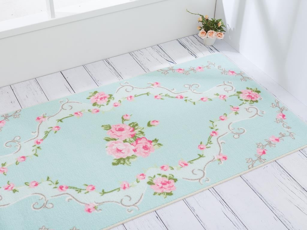 Rosy Cove КИЛИМ Отпечатано 80x150 cm Pink-Mint