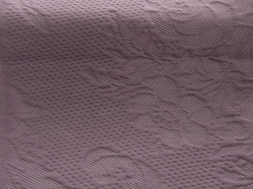 Rosy Damask ПОКРИВКА ЗА ЛЕГЛО К За един човек Плетиво 160x240 cm Лилаво