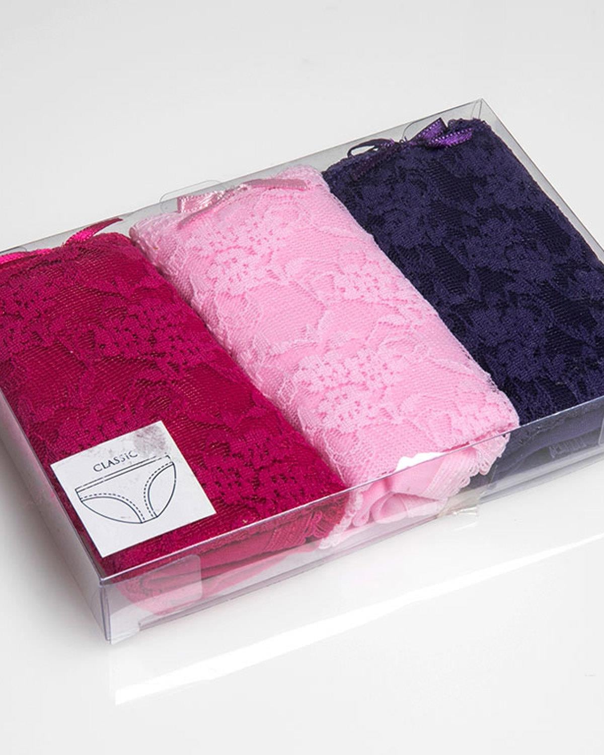 Rosy Lace Долно Бельо Дамски С дантела S Розов