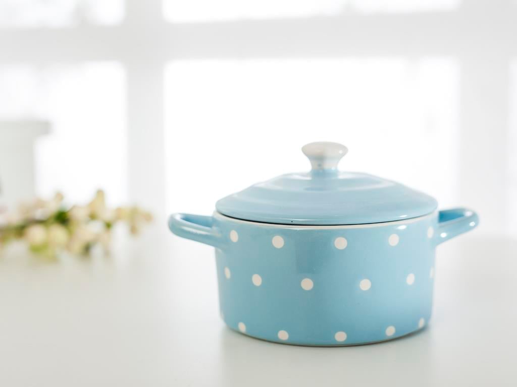 Round ТЕПСИЯ ЗА ФУРНА Stoneware Blue.