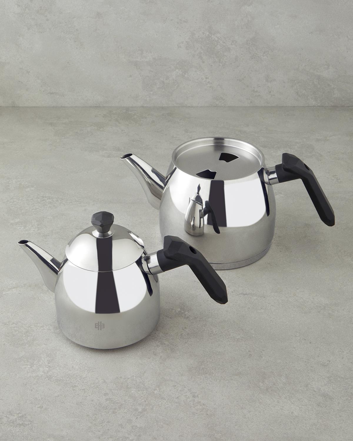 Roxane Чайник Мини размер Стомана 0.65-1.20 л Черен