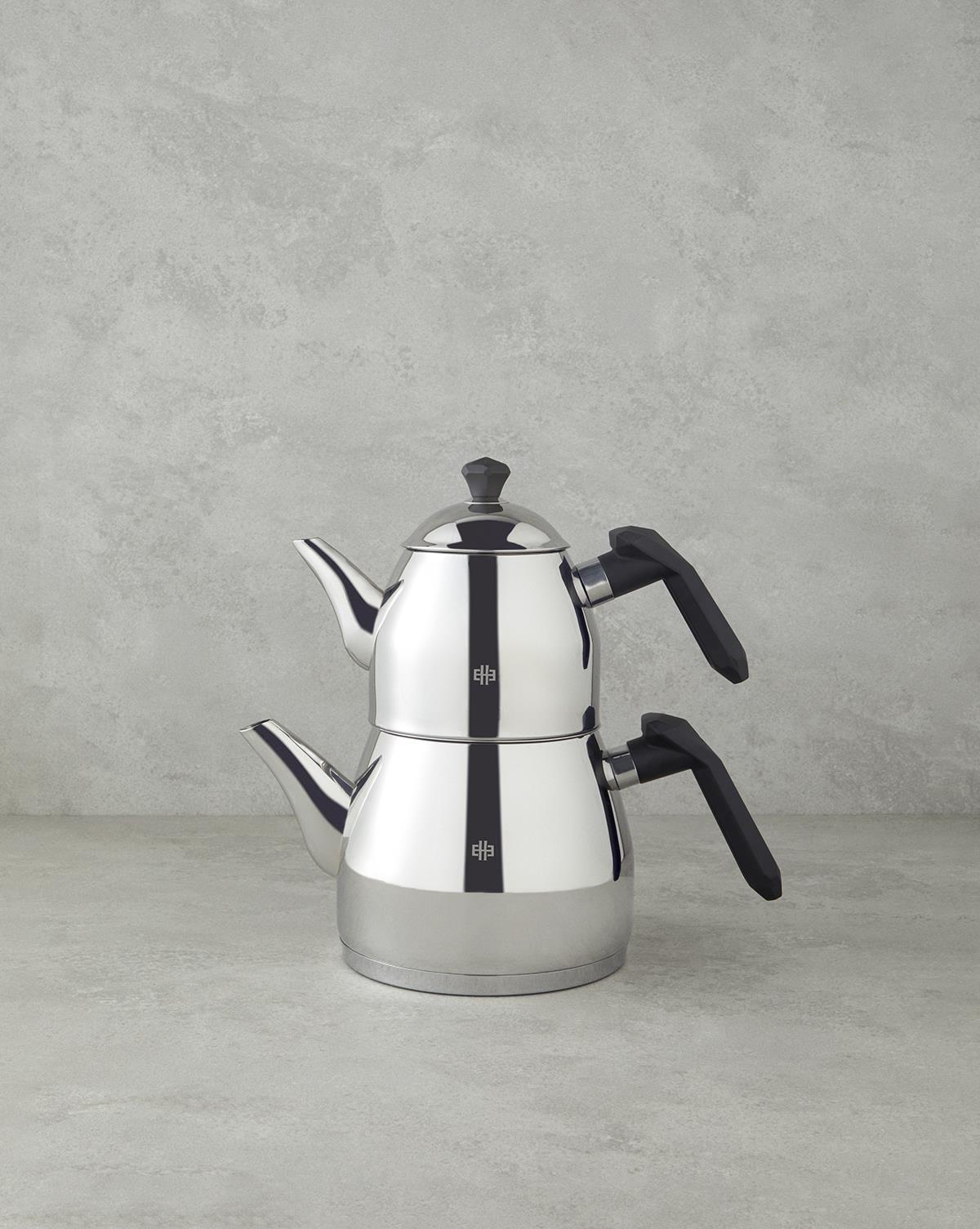 Roxane Чайник Мини размер Стомана 0.65-1.20 л Черен