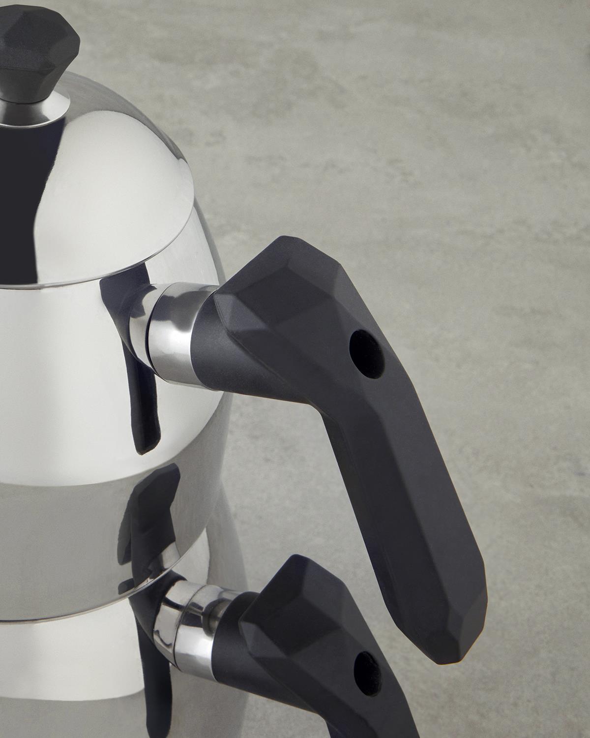 Roxane Чайник Мини размер Стомана 0.65-1.20 л Черен