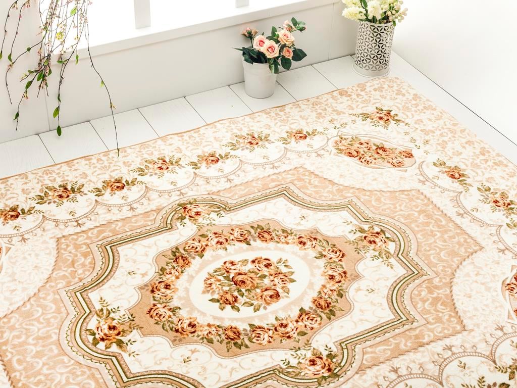 Ruby КИЛИМ Отпечатано Beige
