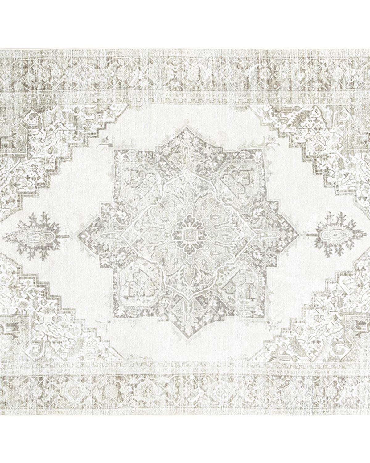 Rustic Декоративен Килим Тъкан 80x150 cm Екрю - Бежов