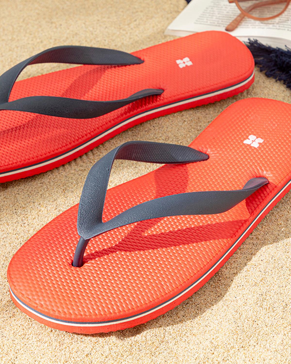 Sail Плажни Телрлици Чехли, Червено, 43