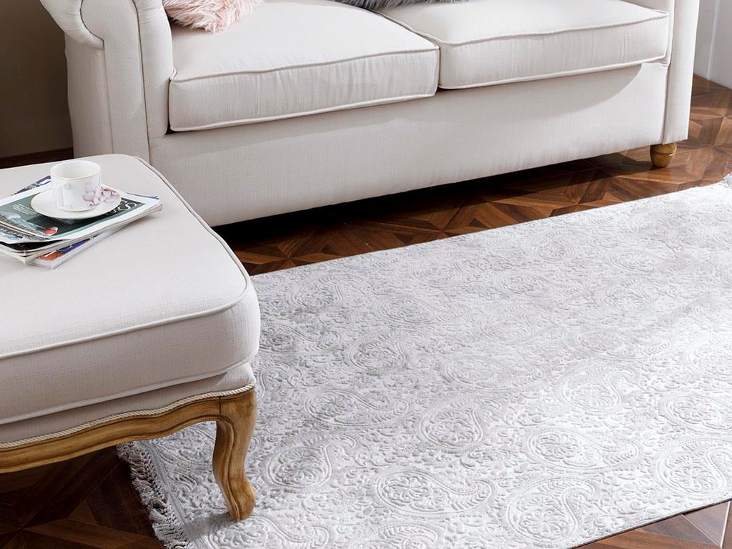Şal Desen КИЛИМ Полиестер 80x300 cm Gray
