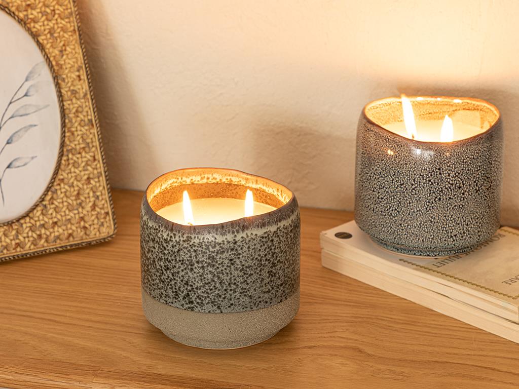 Sandy Scented Candle 565 G Gray