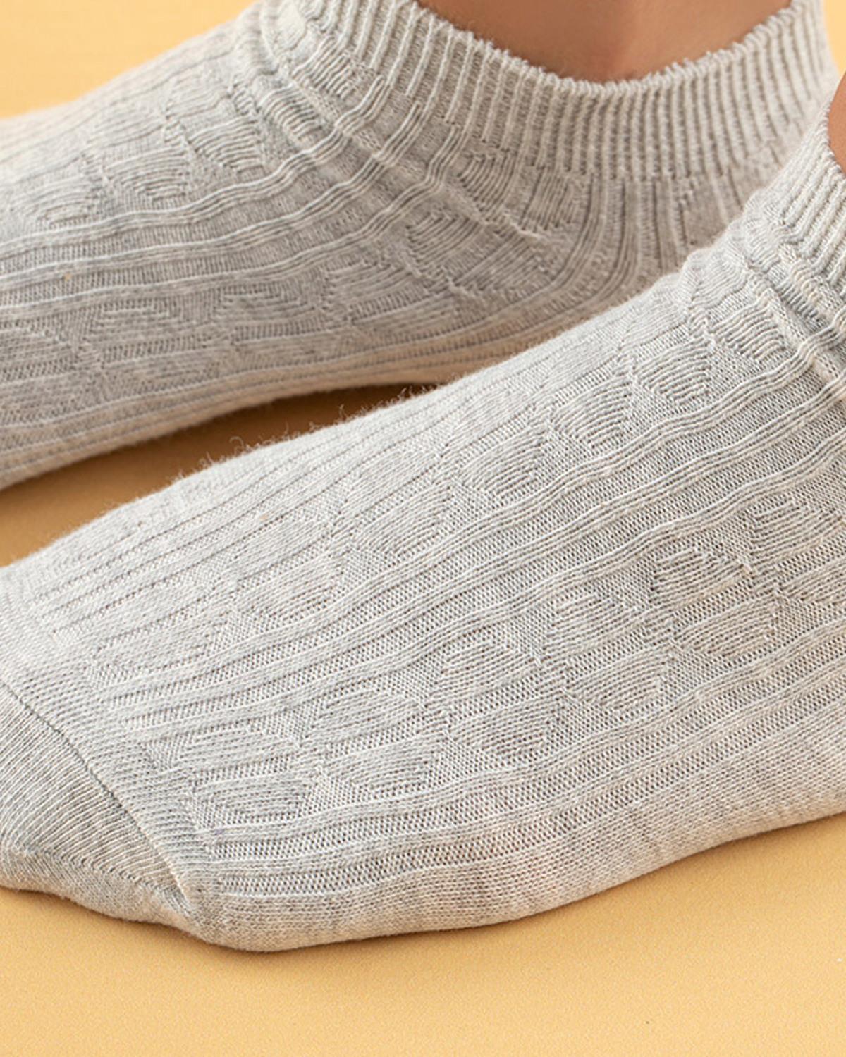 Sara Къси Чорапи Жена Памук 36-40 Сив