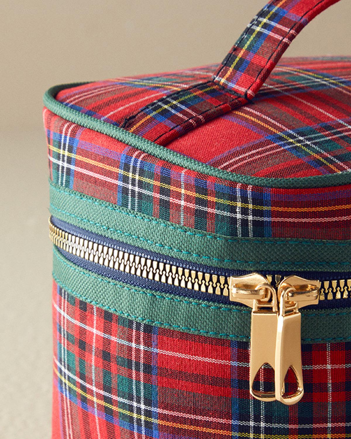 Scotch Plaid Чанта За Пътуване Полиестер 13x19x13,5 см Червен