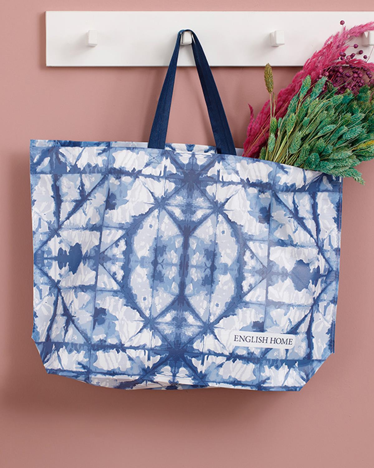 Sea Batik Чанта За Пазаруване 54,5x38 cm Бял