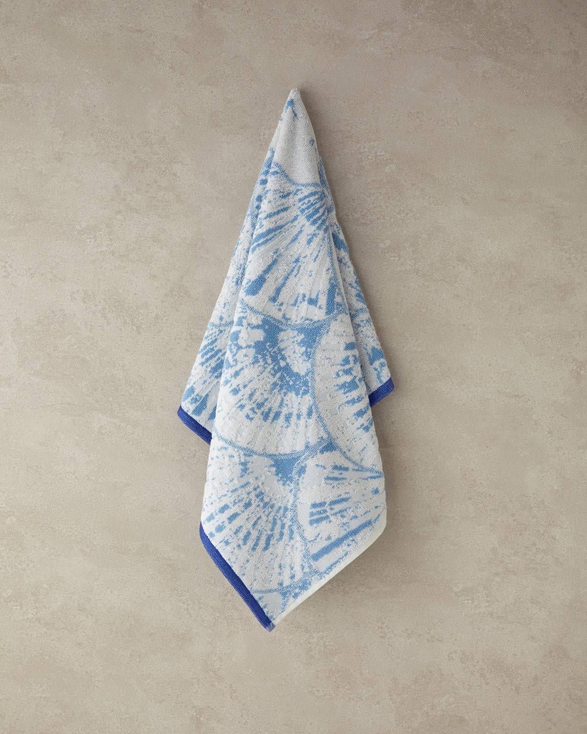 Sea Shell Кърпа За Лице Памучен 50x80 см Син
