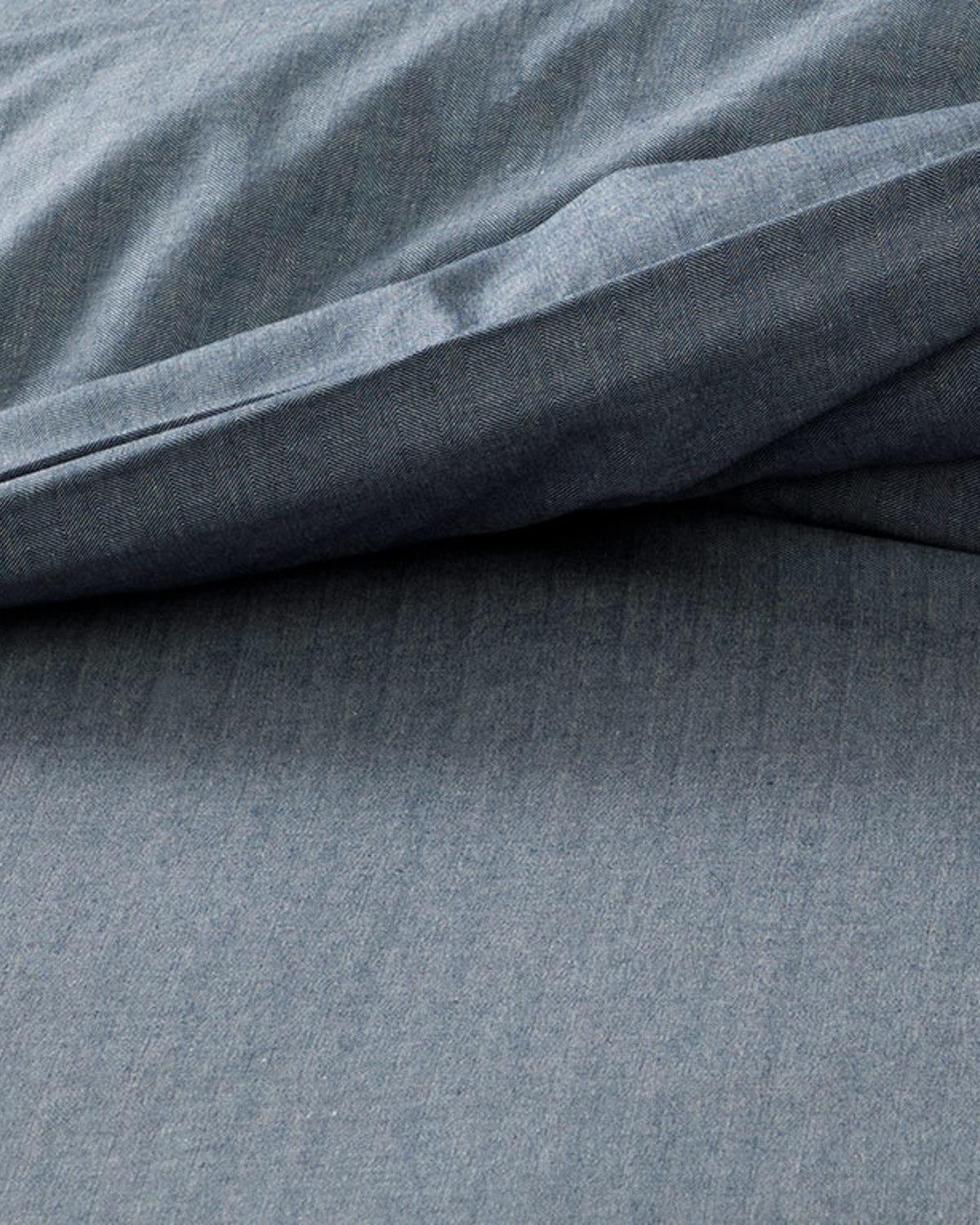 Sharp Twill Suit Double Person Duvet Cover Set 200x220 cm Dark Blue