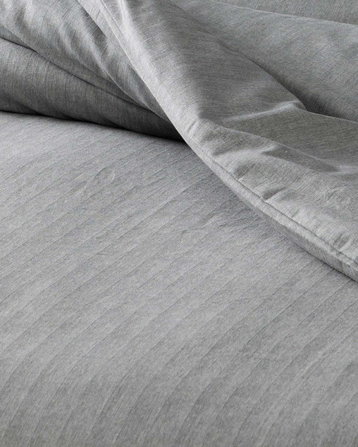 Sharp Спален Комплект Двоен Костюм от кепър 200x220 см Сив