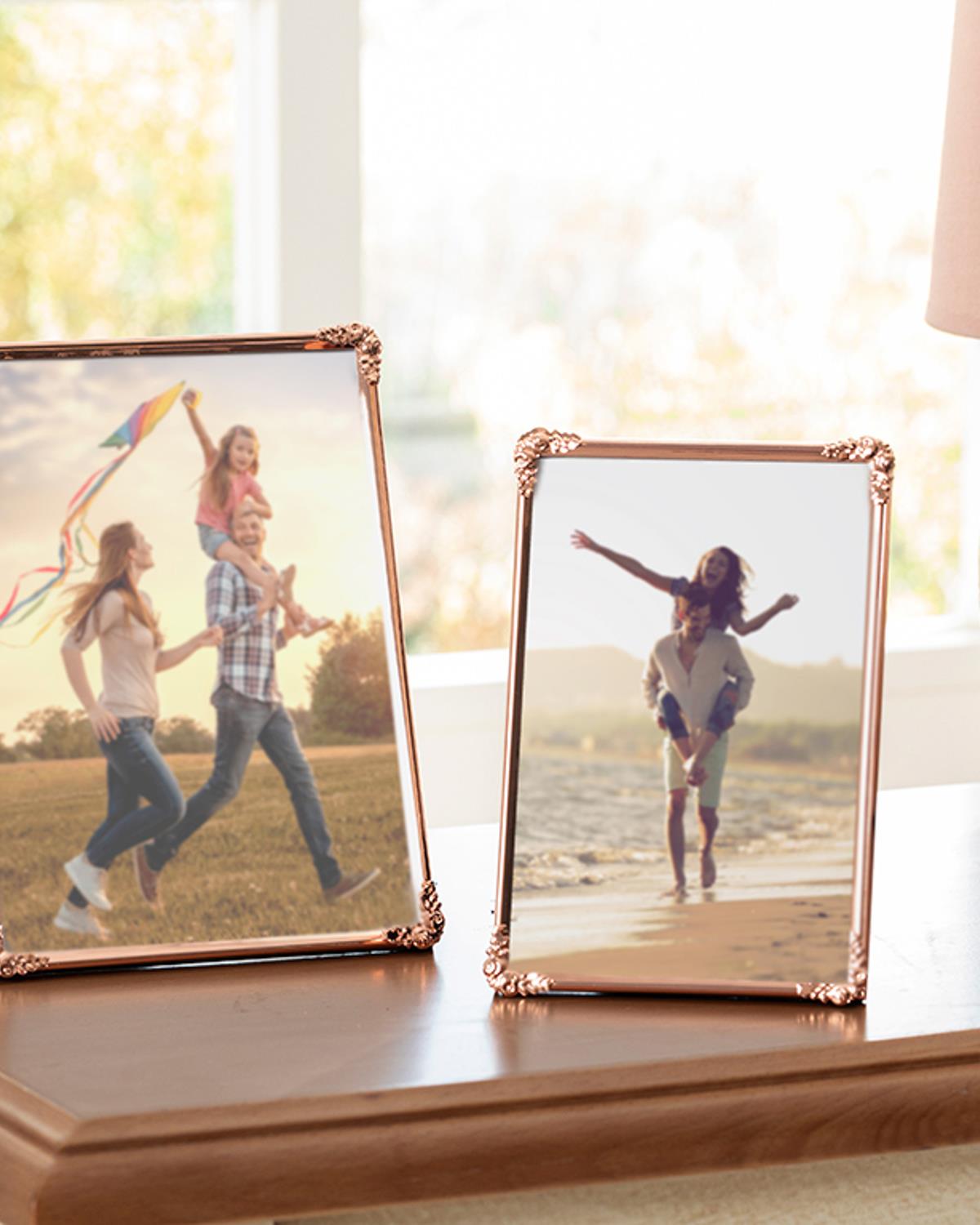 Shine Bright Рамка 11x 16 x 1.2 см Розово златен..