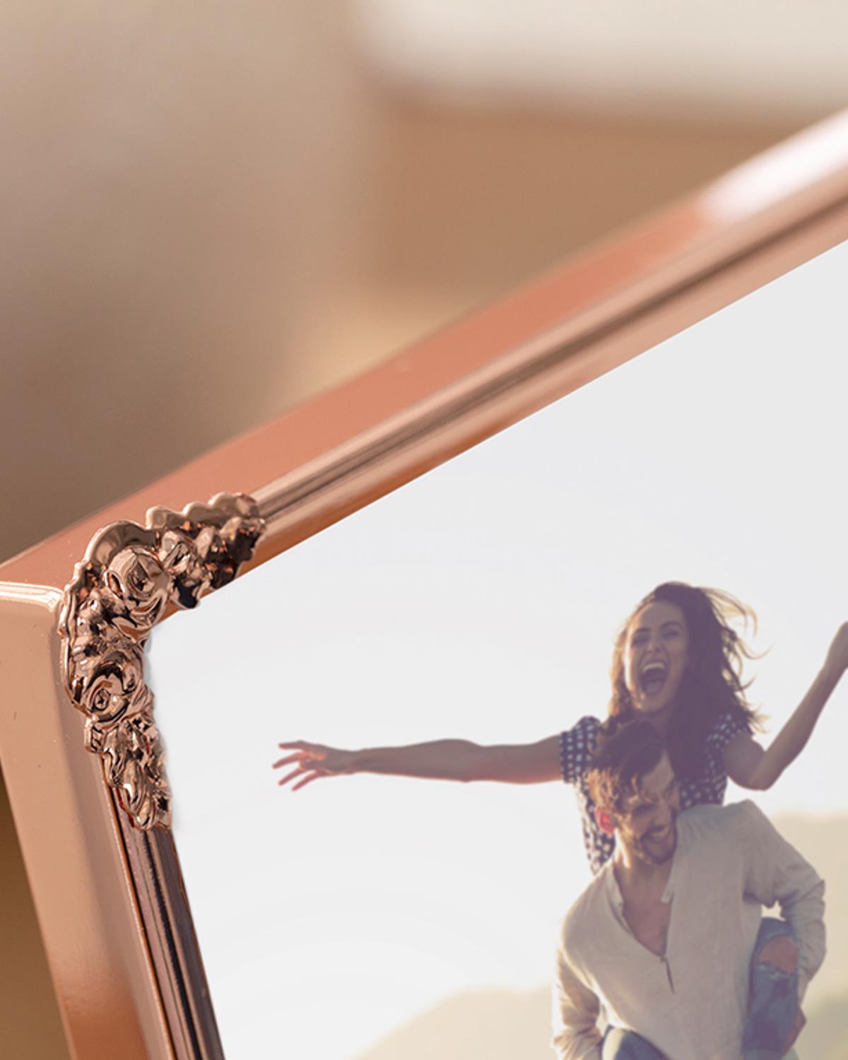 Shine Bright Рамка 11x 16 x 1.2 см Розово златен..