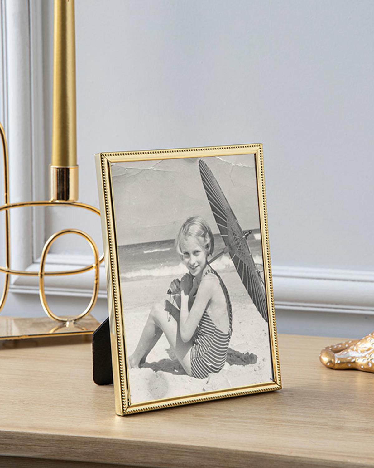 Shining Stars Рамка Алуминий 13x18 см Златен