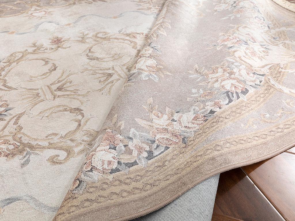 Silk Touch Ashley КИЛИМ Кадифе 80x250 cm Светлокафяво.