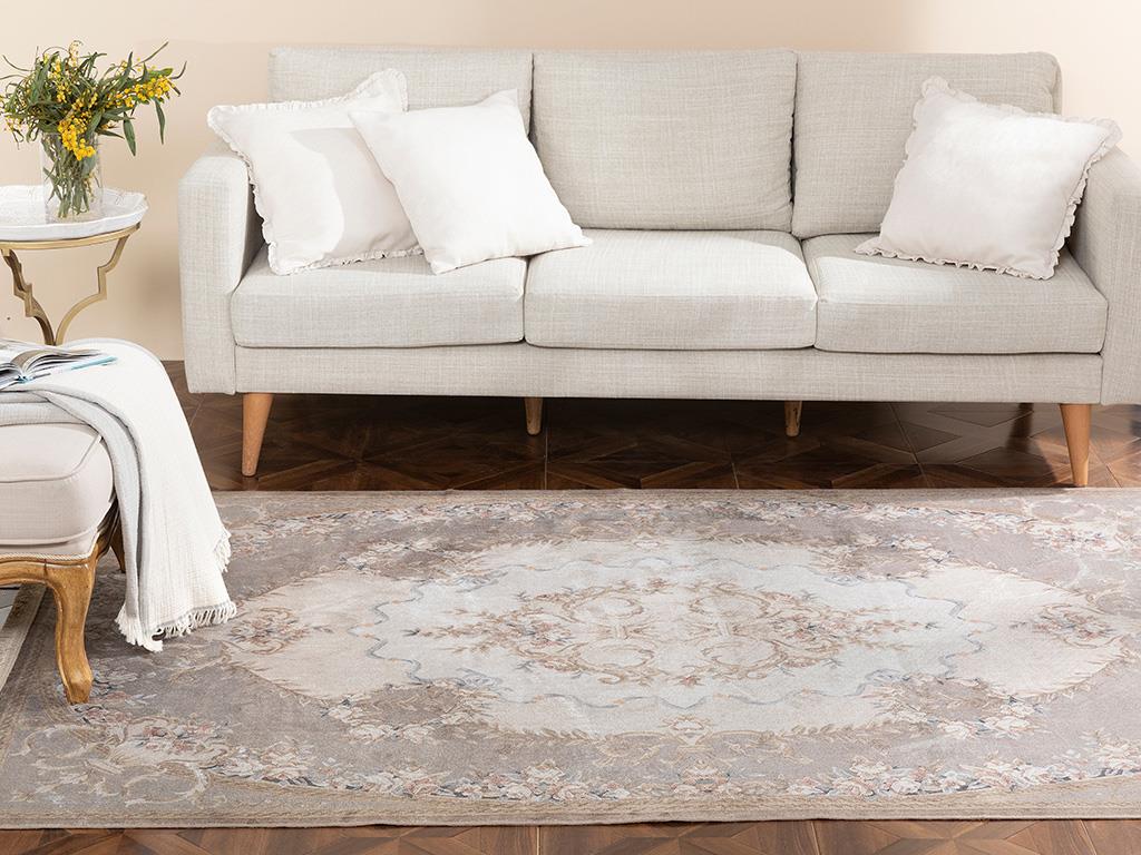 Silk Touch Ashley КИЛИМ Кадифе 80x250 cm Светлокафяво.