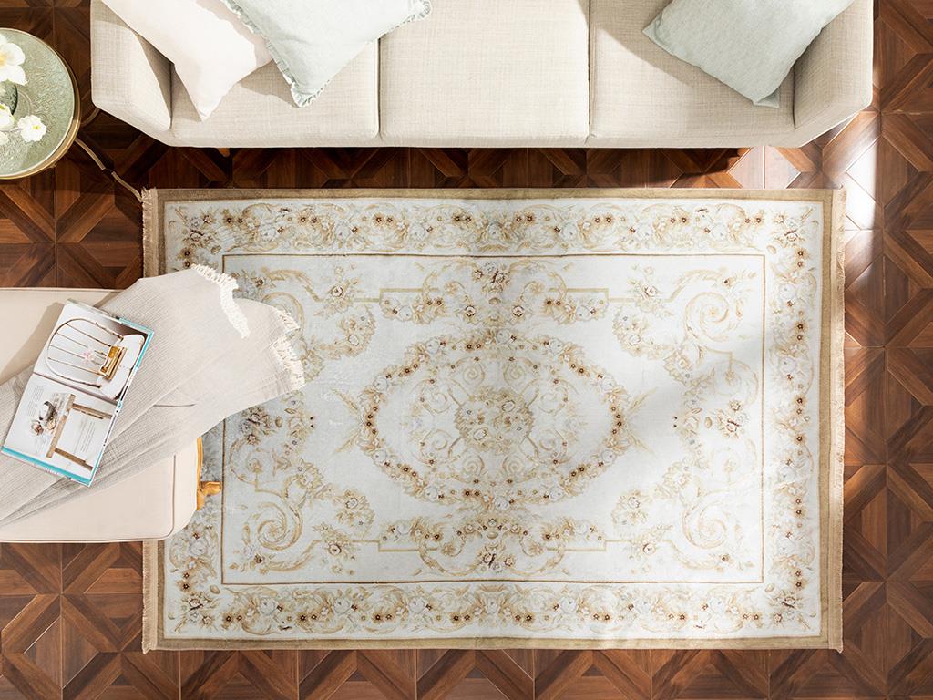 Silk Touch Olivia КИЛИМ Кадифе 80x250 cm Ecru